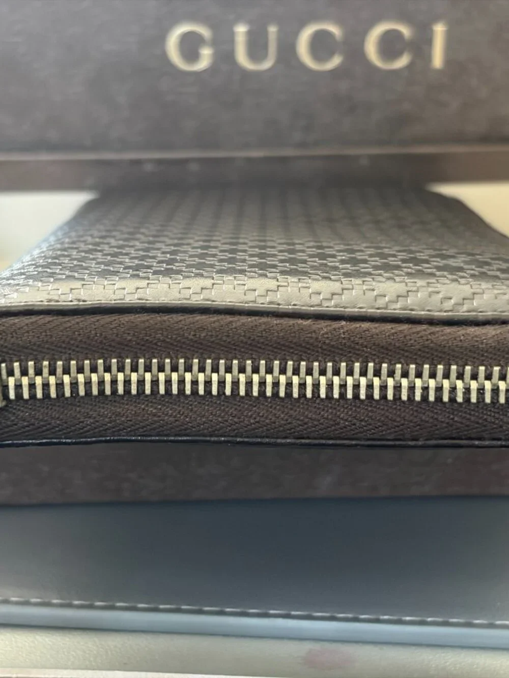 Gucci Diamante Zip-Around Continental Wallet / Authenticated - Picture 8 of 11